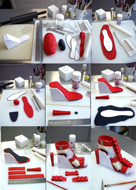 High Heel Gumpaste Shoe Step By Step By Verusca On DeviantArt