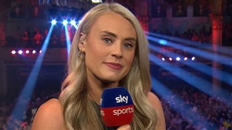 Pdc World Darts Championship Sky Sports Presenter Emma Paton Lets Us