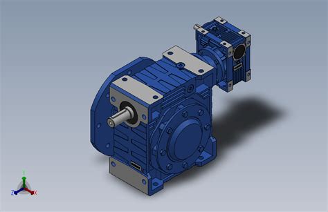 Drv025╱030 063╱150型蜗轮蜗杆减速机 Drv063╱150╱200╱e╱a1╱vs2 1416solidworks