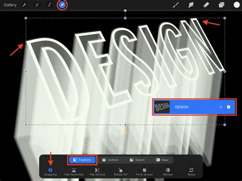 Motion Blur To Create D Type In Procreate Design Bundles