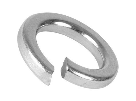 Heavy Duty And Long Durable Corrosion Resistance Silver Spring Washer