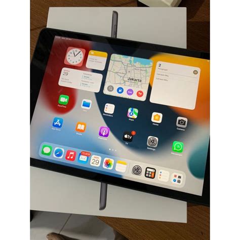 Jual Ipad 9 Generation 256 Gb Grey Ori Ibox Apple Second Shopee