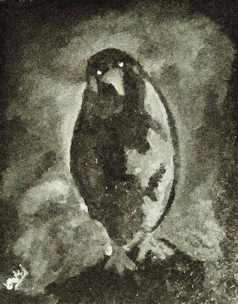 The Scary crow 2 Painting by Devendra Patel - Fine Art America