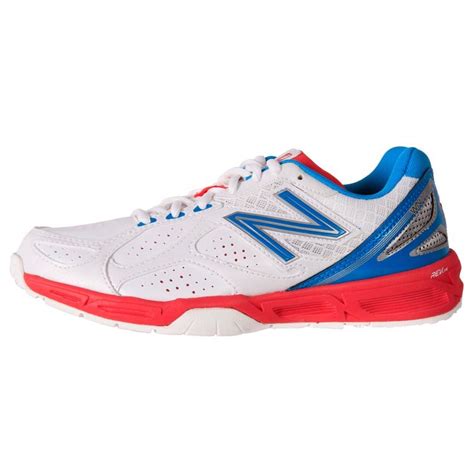 New Balance Women's Leather Wide Netball Shoe Court Sport Trainers ...