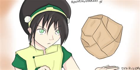 Toph As A Rock Avatar The Last Airbender By Runningstarart On Deviantart