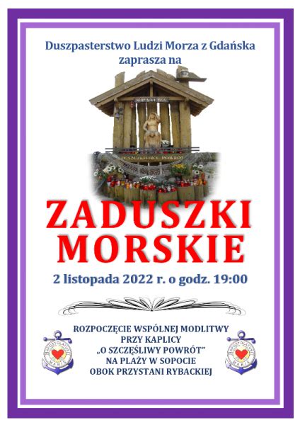 Zaduszki Morskie Inne Artyku Y Artyku Y Parafia Rzymskokatolicka