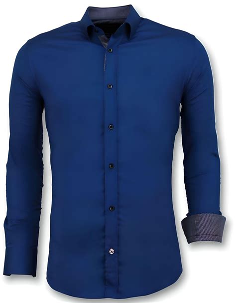 Business hemden langarm Männer Bluse slim fit Styleitaly de