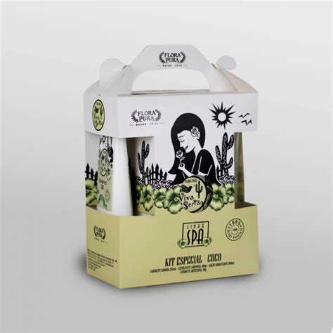 Kit Coco Flora Pura Spa