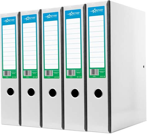 White Box Box File Cloud Pack Of 10 Uk Stationery