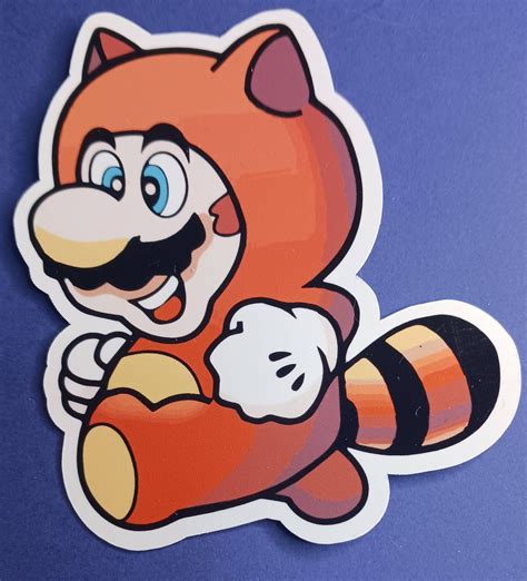 Super Mario Raccoon Etsy