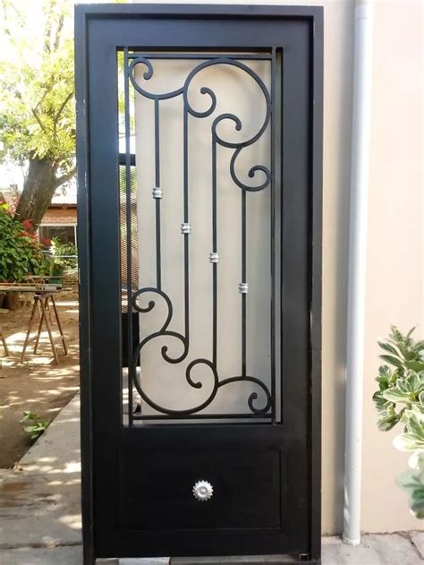 Puerta Estilo Antiguo Forja En Frio Steel Door Design Door Design