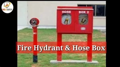 Mild Steel Double Door Hose Box For Fire Safety Size X X