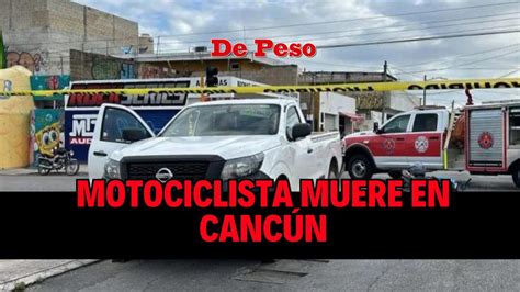 Motociclista Muere Durante Accidente Tras Realizar Una Vuelta