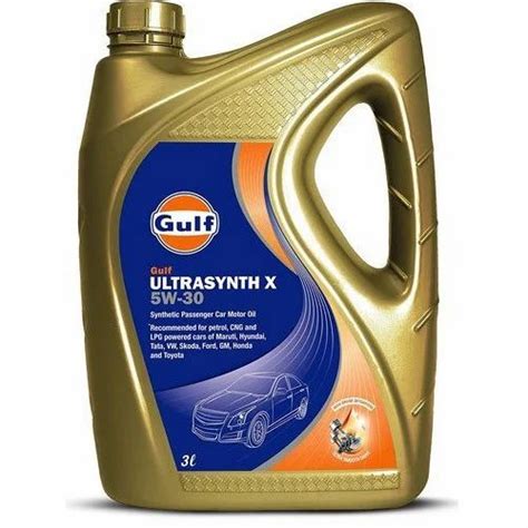 Car 5w30 Gulf Synthetic Engine Oil Bottle Of 1l At ₹ 1020can Of 3l In