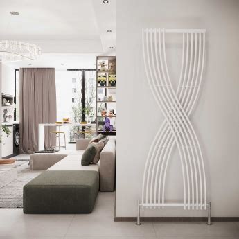 Reina Dimaro Designer Radiator Rnd Dmr W Mm X Mm White