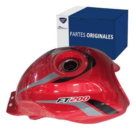 Tanque Combustible Rojo Italika Original Ft200 F17010277