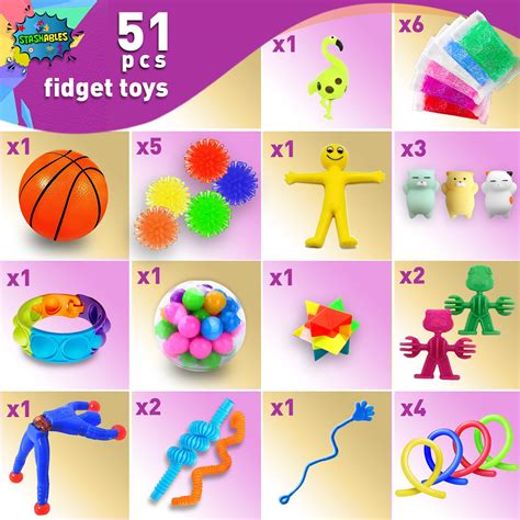 Mua 51 Pcs Fidget Toys Pack Popits Fidgets Set For Classroom Prizes