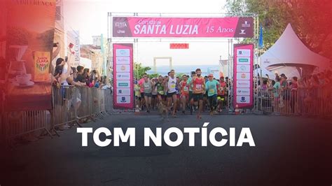 Tcm Not Cia Corrida De Santa Luzia Reuniu Mais De Atletas