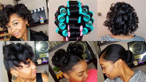 Template Diagram Format Woman's Hair In Rollers Techniques C