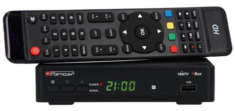 OPTICUM HbbTv T BOX H 265 HEVC DVB T2 Dekoder Niskie Ceny I Opinie W