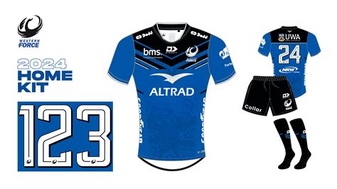 Western Force 2024 Home And Away Playing Jerseys Revealed