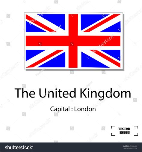 United Kingdom Flag Flags World Education Stock Vector Royalty Free 471860426 Shutterstock