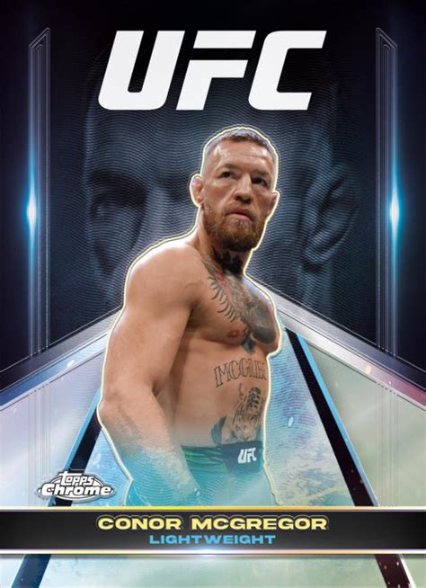 Topps Chrome Ufc Breaker Delight Box Case Break Fighter