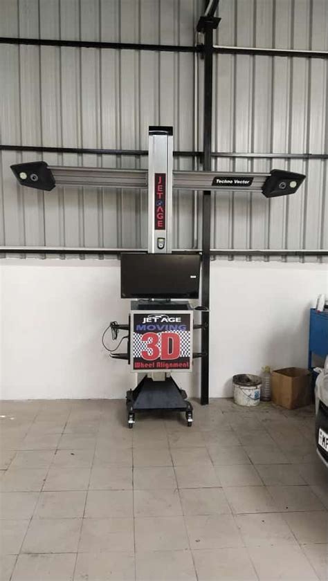 Jet Age Technovector 3D Wheel Alignment Machine At Rs 550000 Wheel