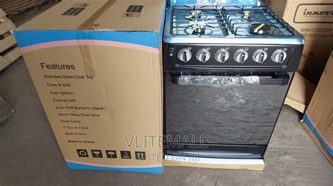 Innova 4 Burner Gas Cooker 60×60 With Oven Grilli 4gc6 B In Accra New Town Kitchen