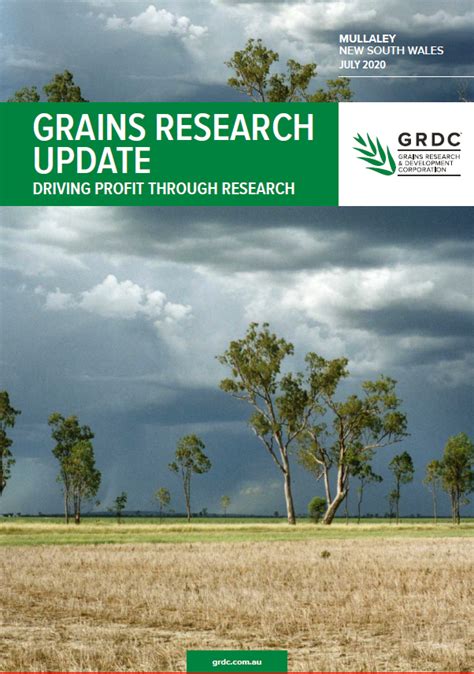 GRDC Grains Research Update Mullaley 2020 GRDC