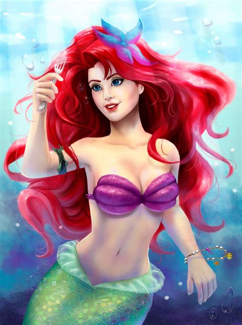 Ariel Disney Extended Princess Fan Art 38450999 Fanpop