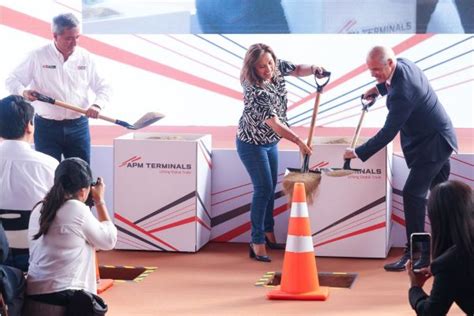 Presidenta Peruana Encabeza Inicio De Obras De Modernizaci N De Apm