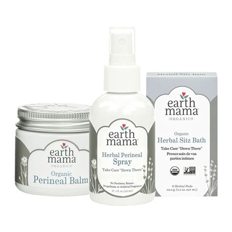 Earth Mama Organics Postpartum Herbal Relief Bundle