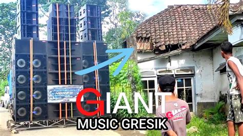 GIANT MUSIC GRESIK CEK SOUND X BOX PLANAR CLA BIKIN GENTENG RUNTUH