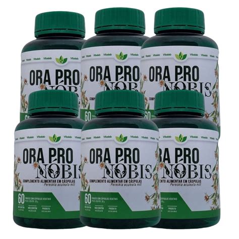 Kit X Ora Pro N Bis C Psulas Mg Caps Prote Na Fibra Vitamina