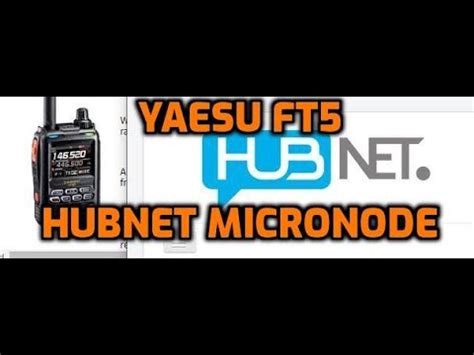 Yaesu Ft D Allstar Node Hubnet Micronode Youtube