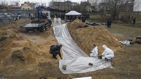 Guerre En Ukraine Plus De 1 200 Corps Découverts Dans La Région De Kiev à Ce Jour Selon La