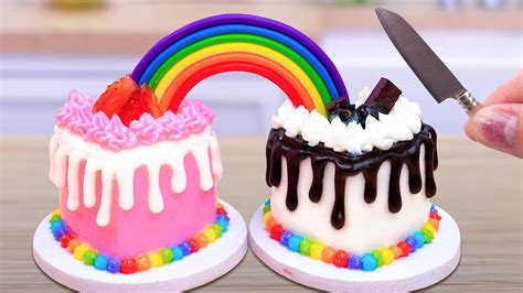 Perfect Chocolate Rainbow Kitkat Cake 🌈 Satisfying Rainbow Chocolate Cake Recipes 🍫 1000 Mini