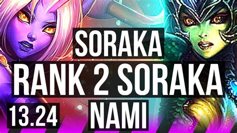 SORAKA Trist Vs NAMI Lucian SUP Rank 2 Soraka 1 3 23 EUW