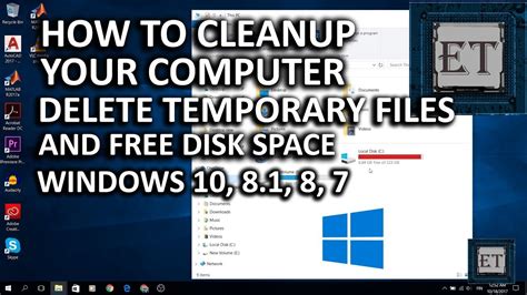 How To Cleanup Your Computer Fully Delete Temporary Files And Free