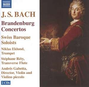 Js Bach Brandenburg Concertos Naxos Dc Classical Cd