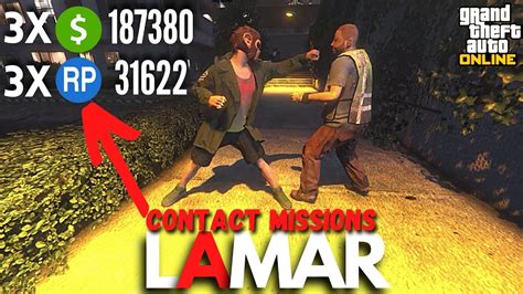 How To Start LAMAR Contact Missions With TRIPLE MONEY GTA 5 Online