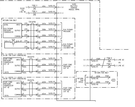 Legacy Intellipak Return Plenum Sensor Failure Trane Commercial