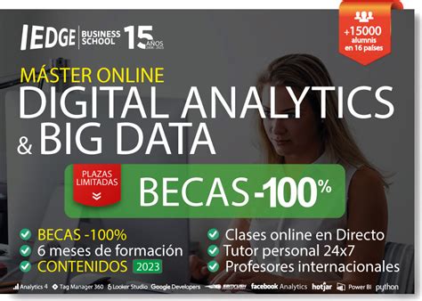 M Ster En Digital Analytics Big Data Iedge Business School