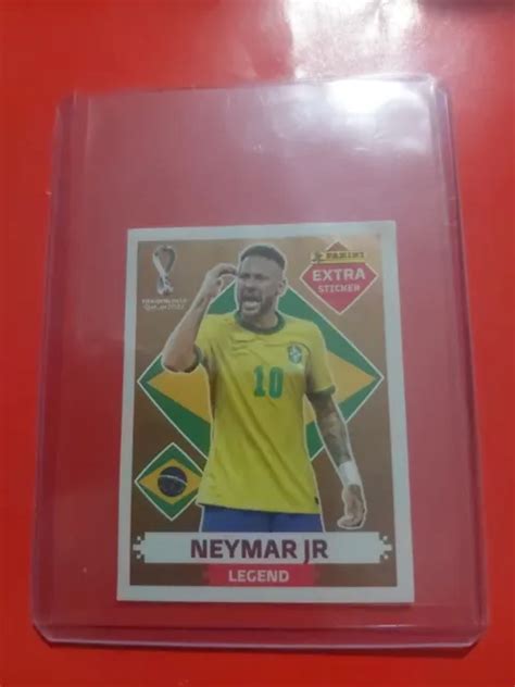 Panini Fifa Copa Mundial Qatar Extra Sticker Legend Bronce Neymar