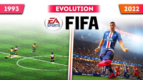 Evolution Of Fifa Games 1993 2022 Best Graphics Ps5 Pc Xbox Youtube