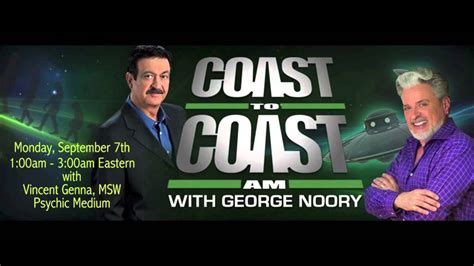 Coast To Coast Am Interview With George Noory Youtube