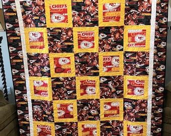 Kansas City Chiefs Quilt - Etsy