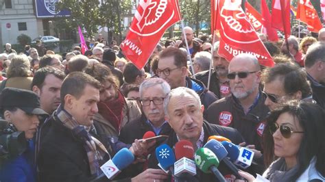 UGT Y CCOO Llaman A Los Trabajadores A Movilizarse El 23 De Marzo Por