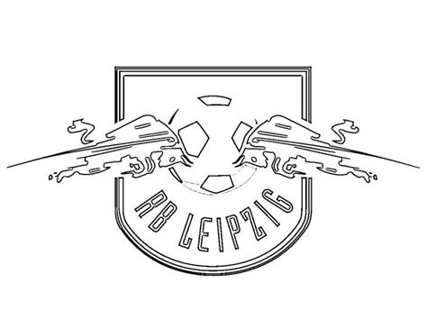 Printable RB Leipzig Coloring Pages Pdf - Coloringfolder.com | Sports ...